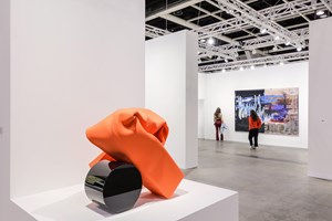 Carol Bove and Oscar Murillo, <a href='/art-galleries/david-zwirner/' target='_blank'>David Zwirner</a>, Art Basel in Hong Kong (29–31 March 2019). Courtesy Ocula. Photo: Charles Roussel.